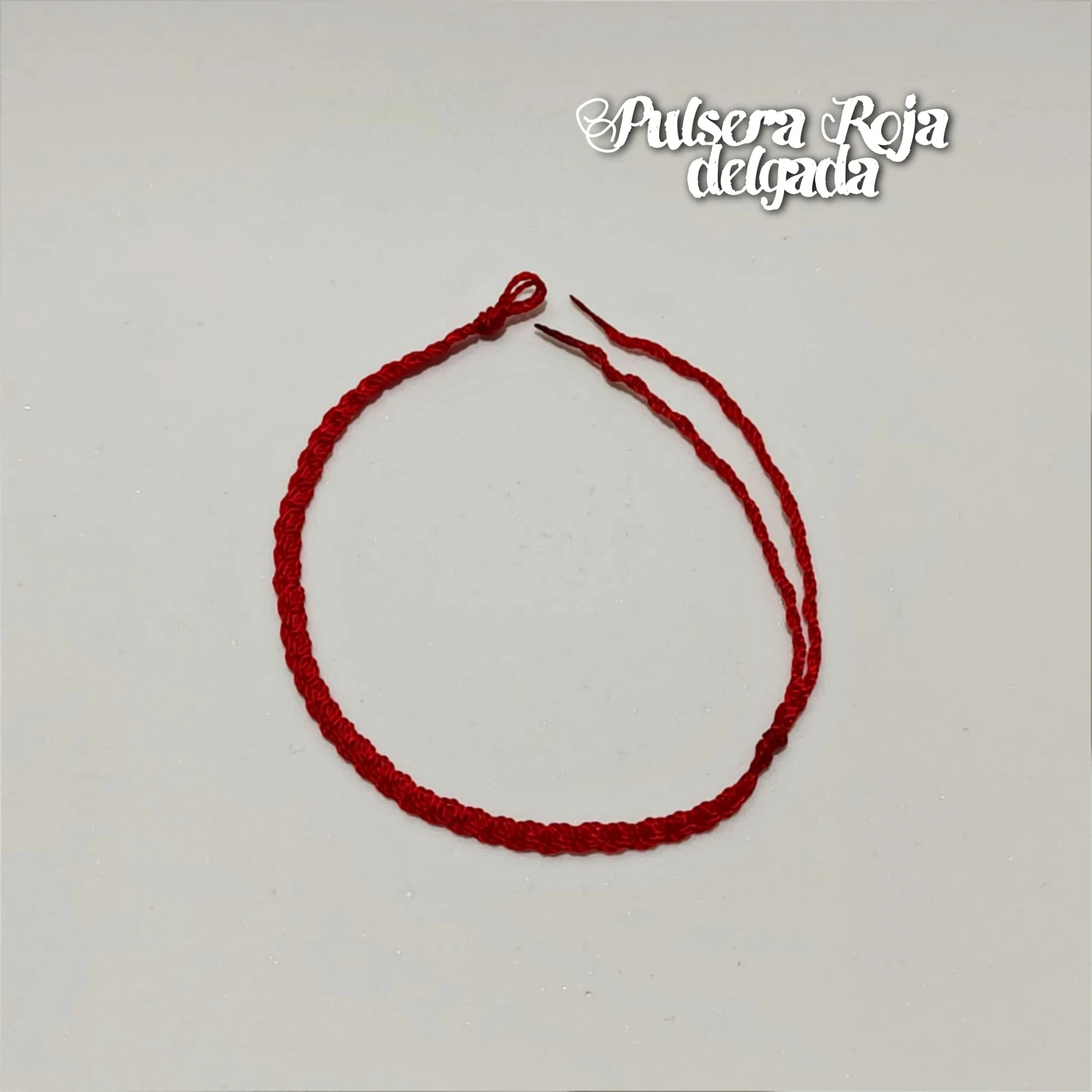 Pulsera Roja delgada 2