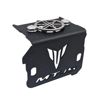 MT 15 / P. Freno delantero acero negro logo 3d cromado ML