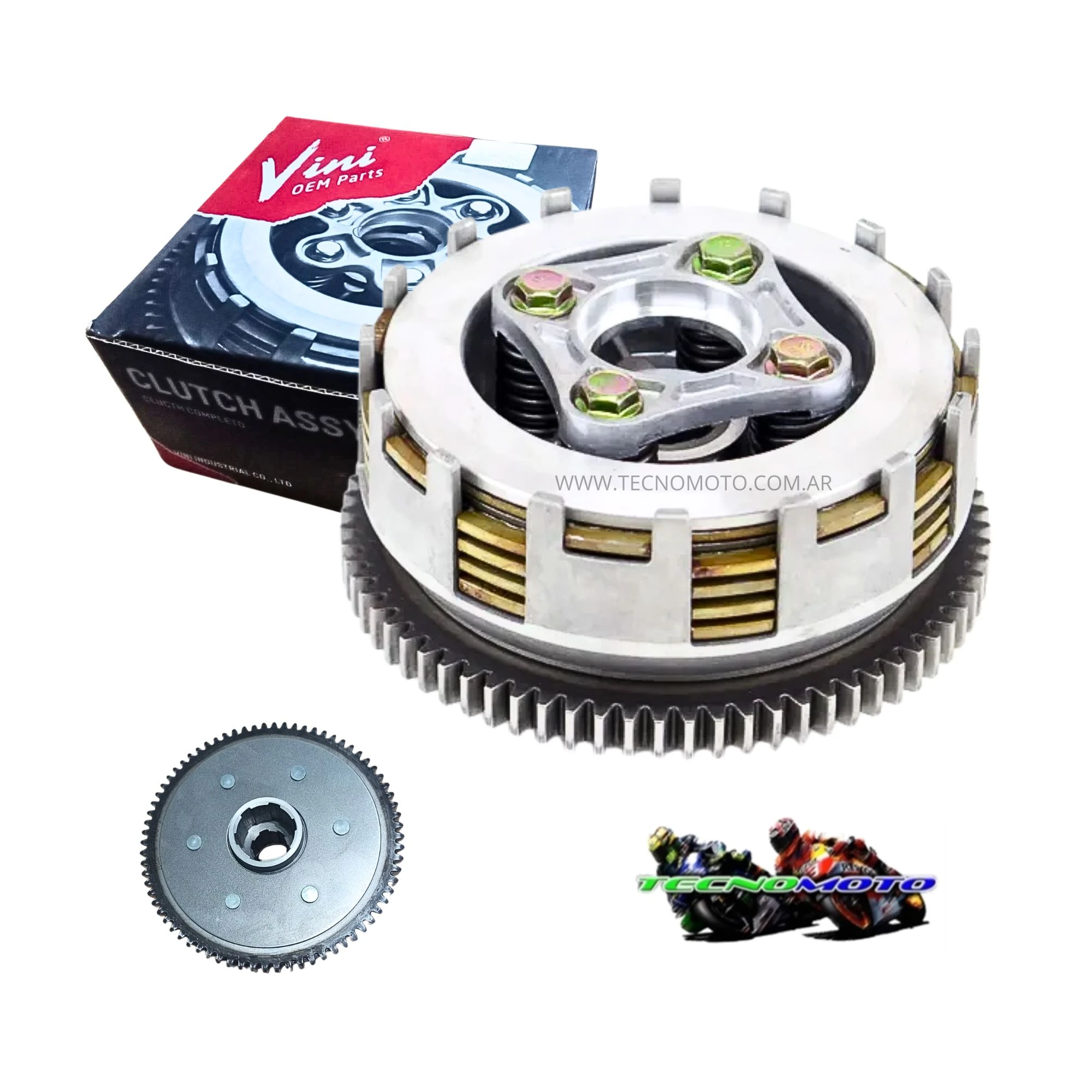 CANASTA EMBRAGUE COMPLETA ZANELLA 150 RX -C/DISCO -50312