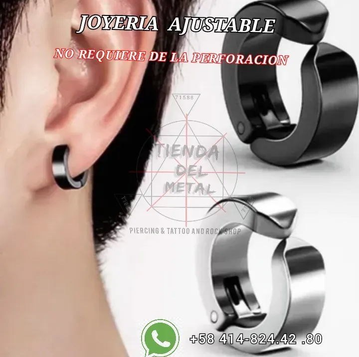 Argolla Ajustable 2mm Acero 