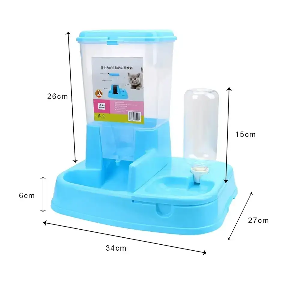 DISPENSADOR DOBLE DE MASCOTA 4