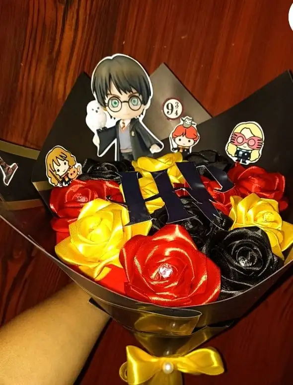Ramo de rosas eternas de Harry Potter 