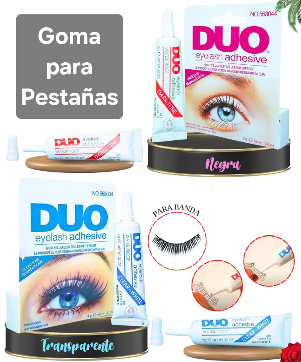 Goma para Pestañas Duo
