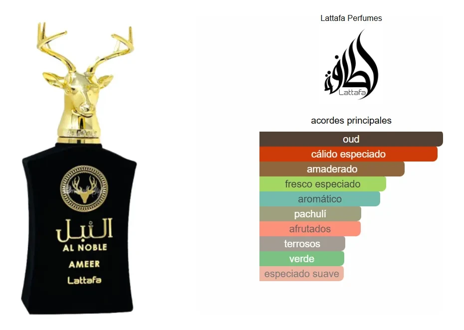 AL NOBLE AMEER 100ML LATTAFA 3