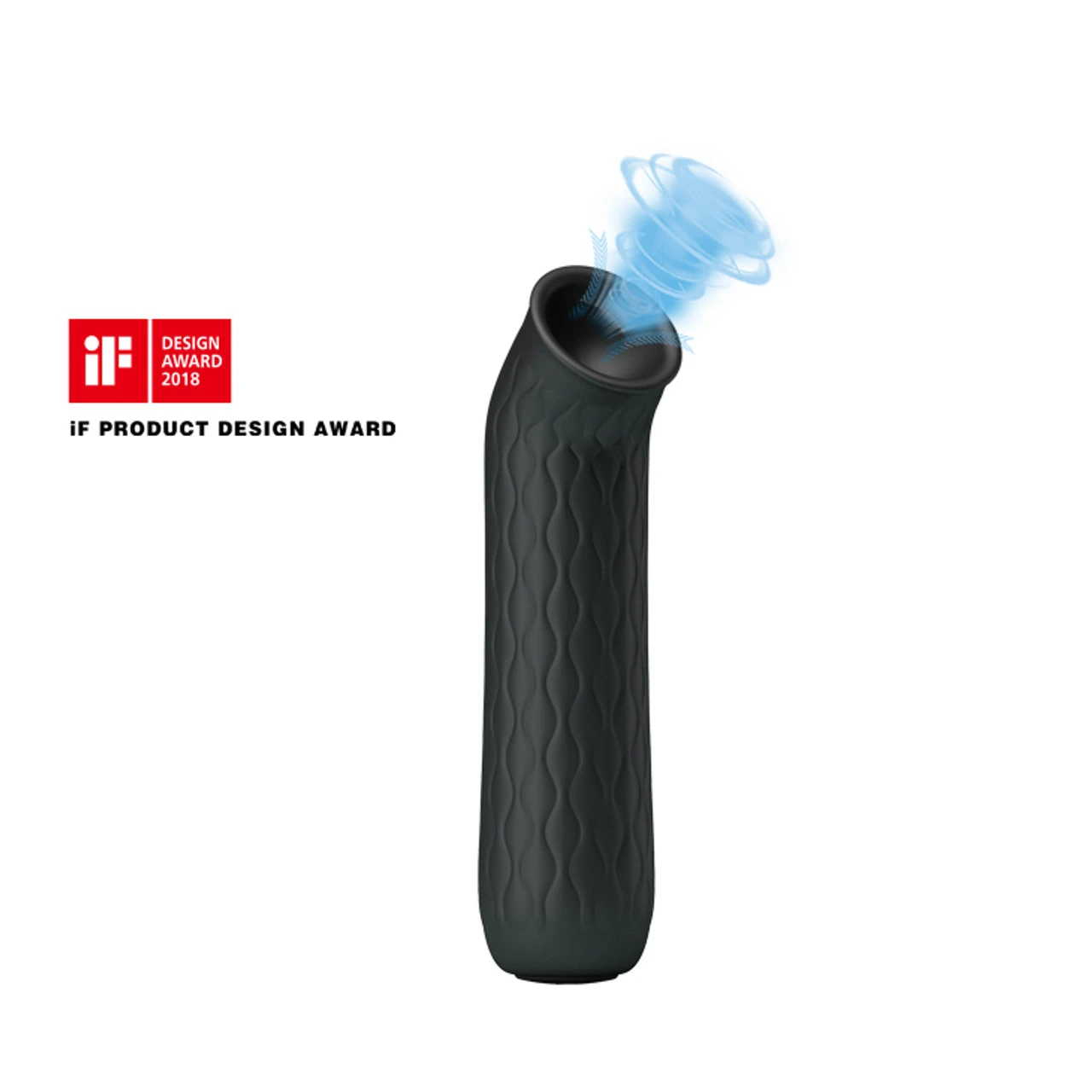Vibrador chupa rosa con legua parpadeante 3