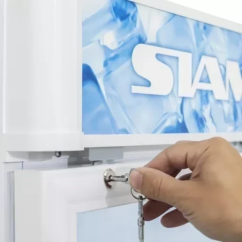 HELADERA EXHIBIDORA SIAM VERTICAL  229L 3