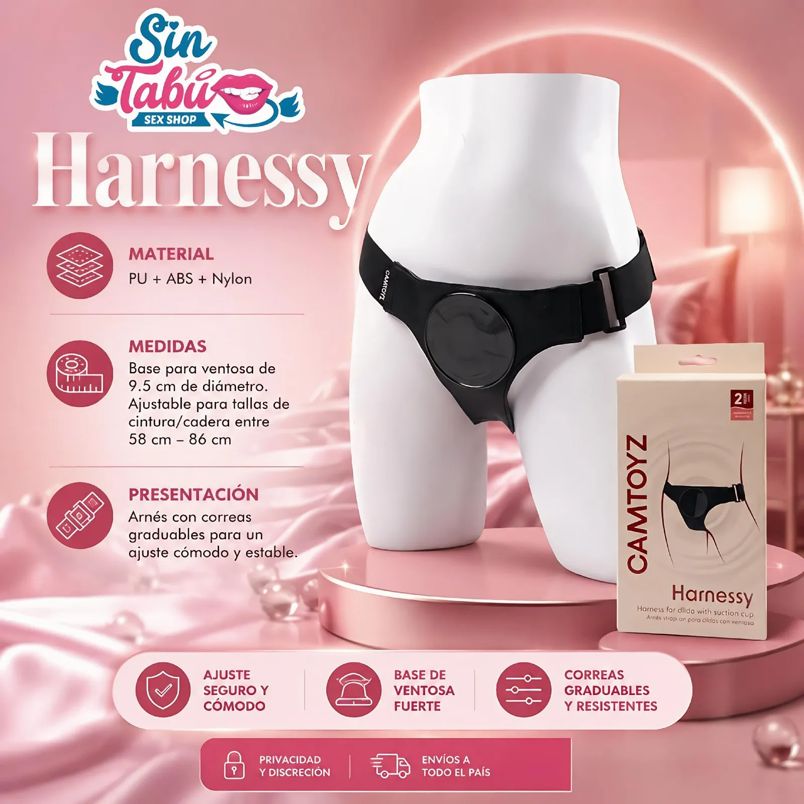 HARNES PARA DILDOS 