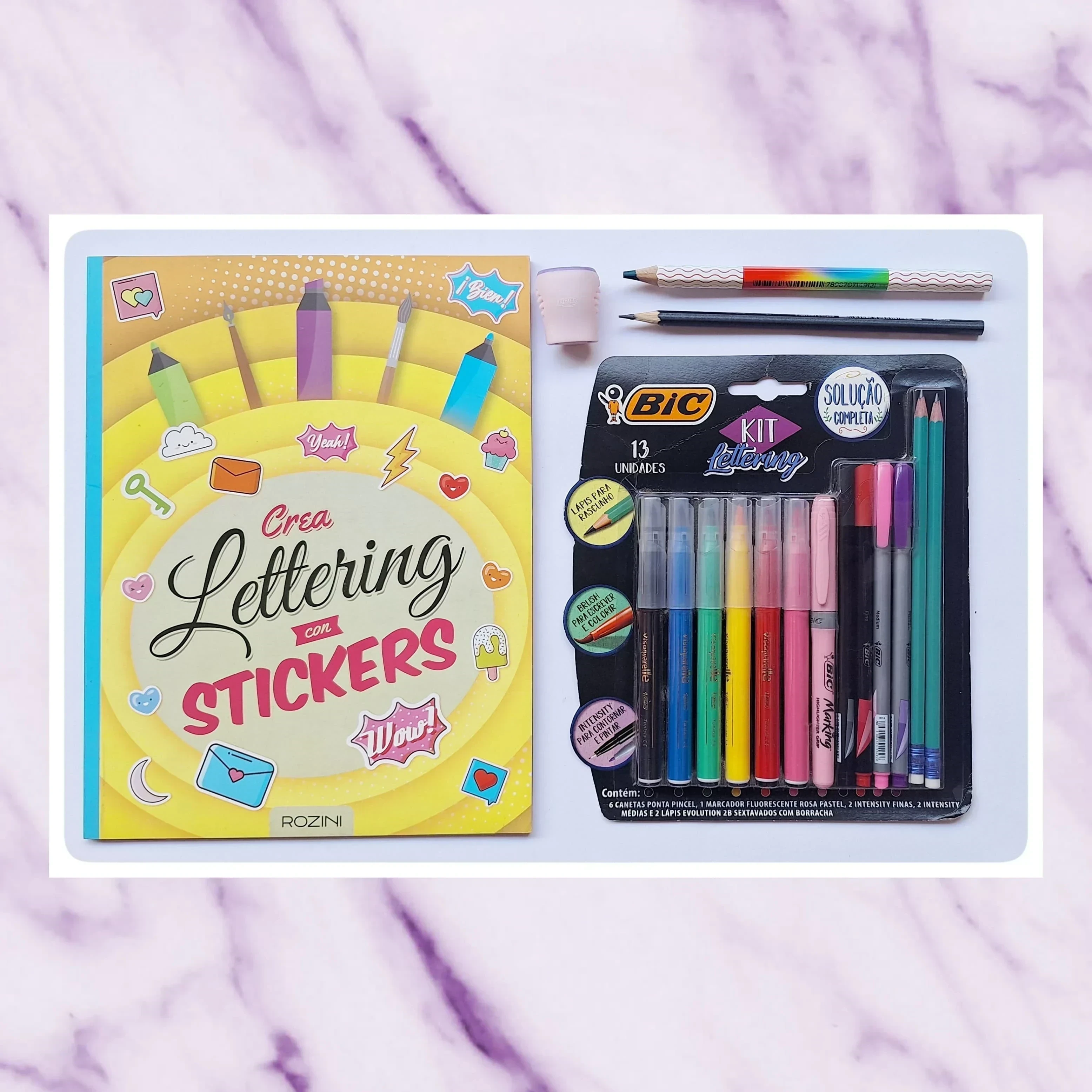 Combo Lettering - Infantil