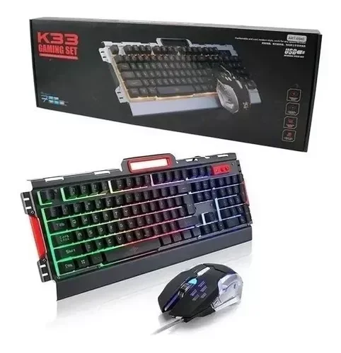 COMBO TECLADO Y MOUSE GAMER 