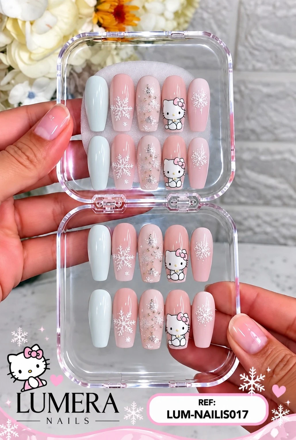 lumera caja de uñas press on referencia lum-nails-017