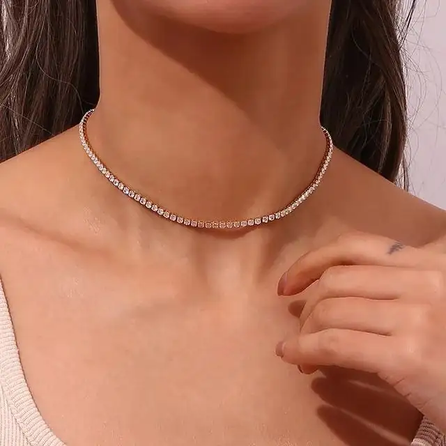 Chocker Circones Blancos REF: C863 2