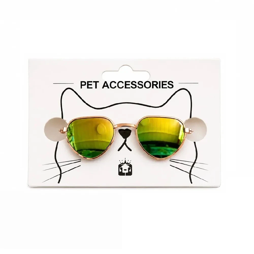 Lentes Para Gatos Pequeños – Livianos Y Cómodos Color Verde