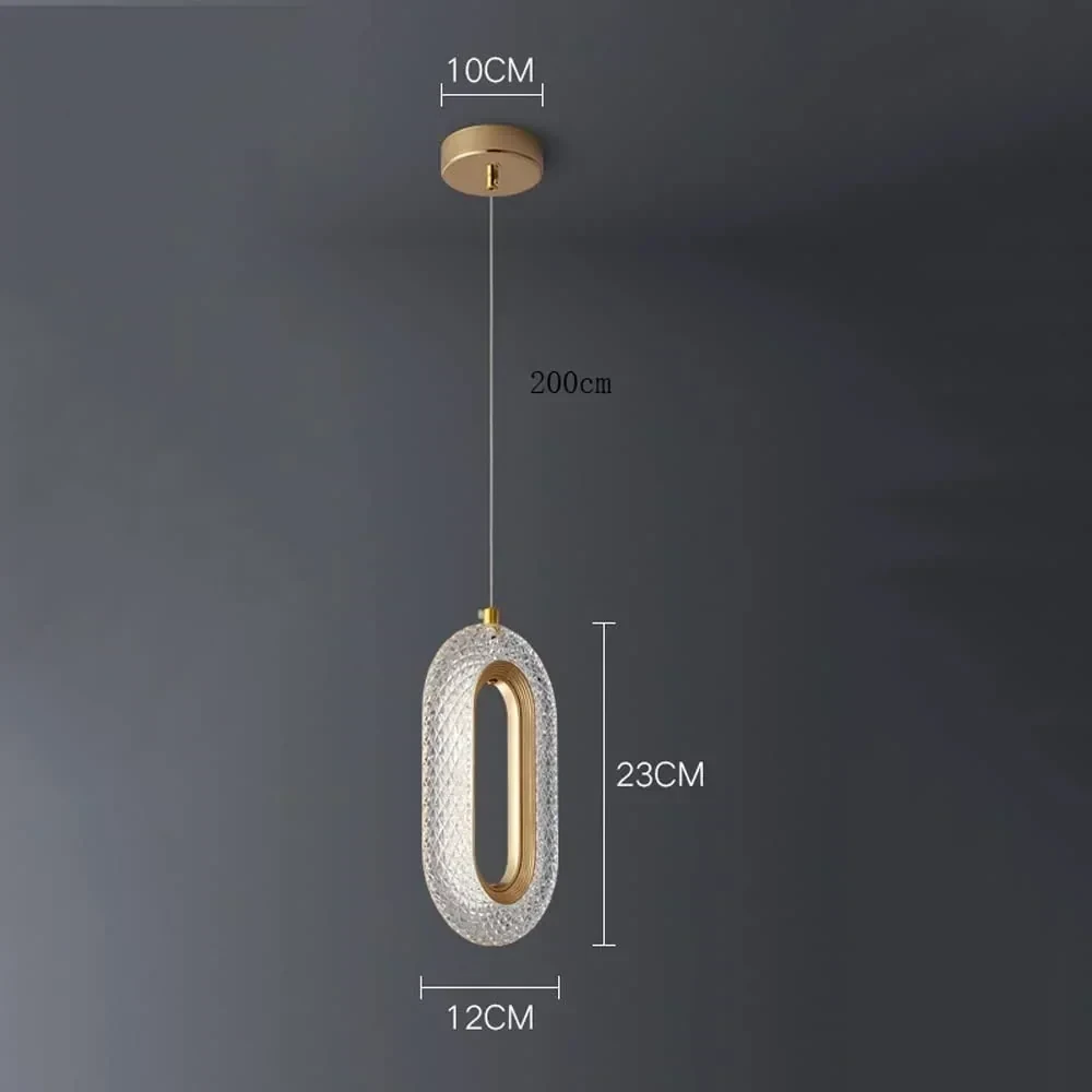 LAMPARA COLGANTE NORDICA 7W 3K/4K/6K 7