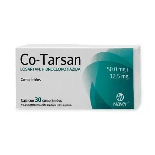 Co- Tarsan 50mg/12.5mg 30 comp