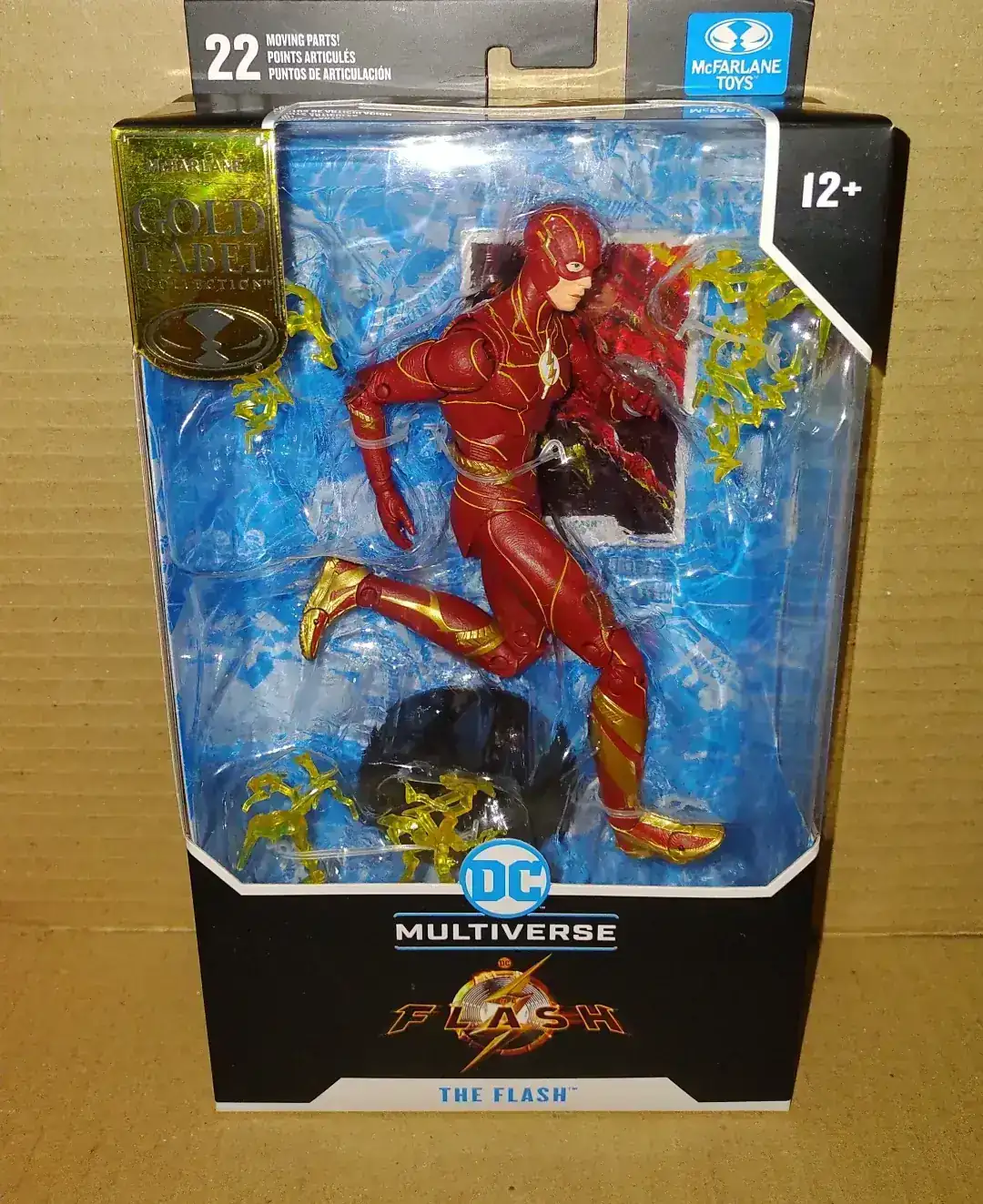 Mcfarlane DC Multiverse the Flash Gold label Flash