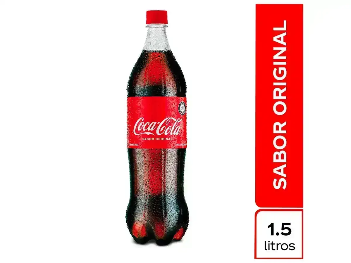Gaseosa Coca Cola x 1.5L