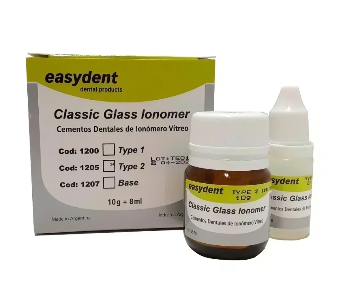 IONOMERO VITREO TIPO II - 10G+8ML - EASYDENT