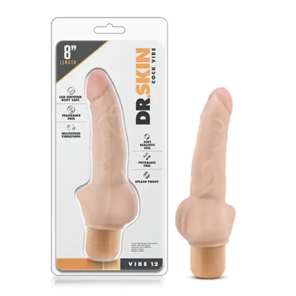 Dildo con vibrador DRSKIN 