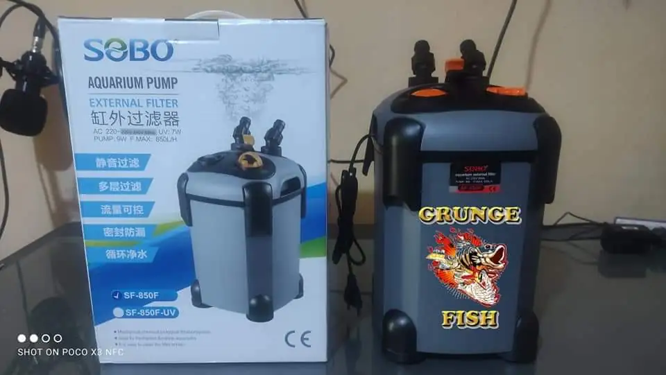 FILTRO CANISTER SOBO DE 850 L/H