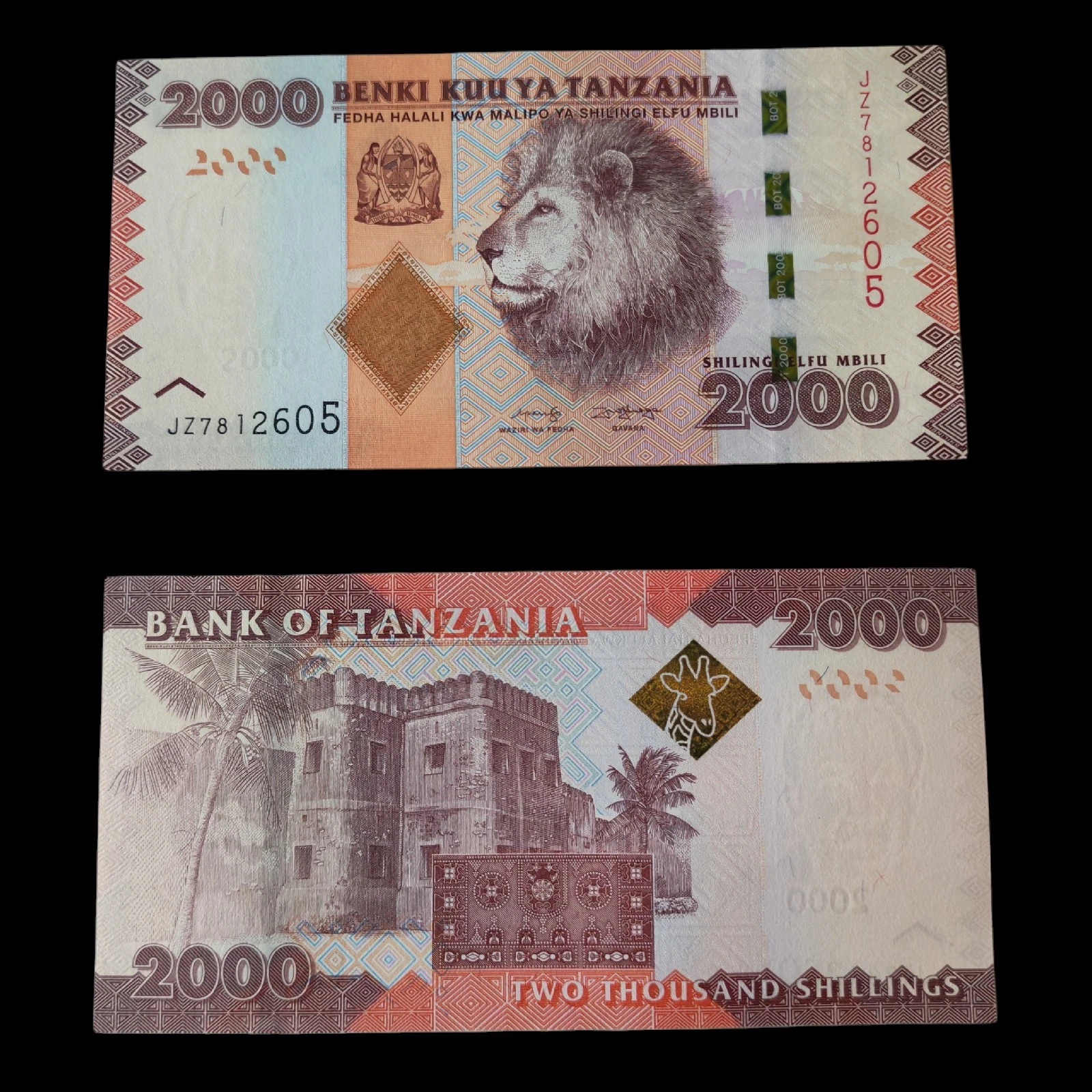 ° Tanzania 2000 Shelines UNC