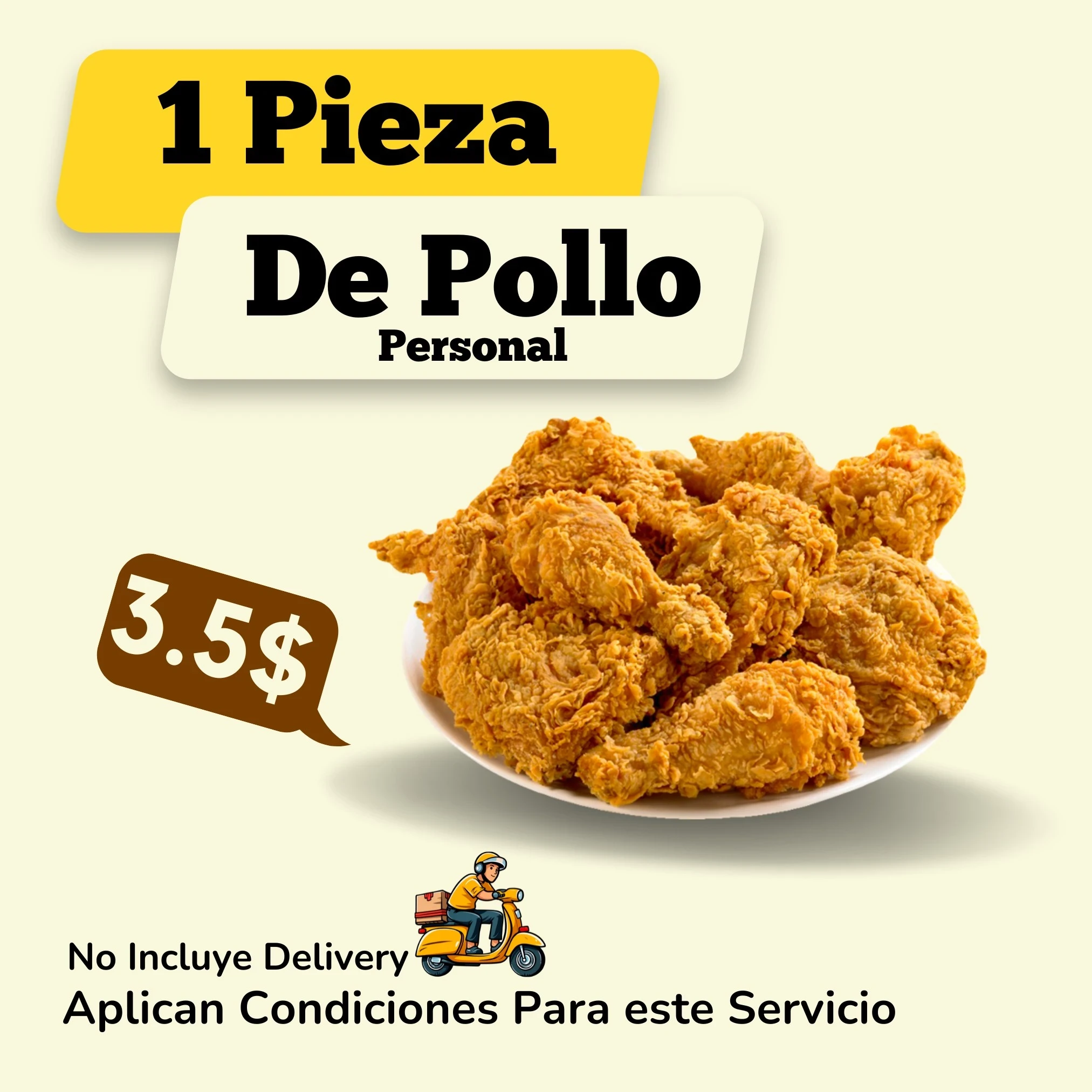 Pollo 1 Pieza