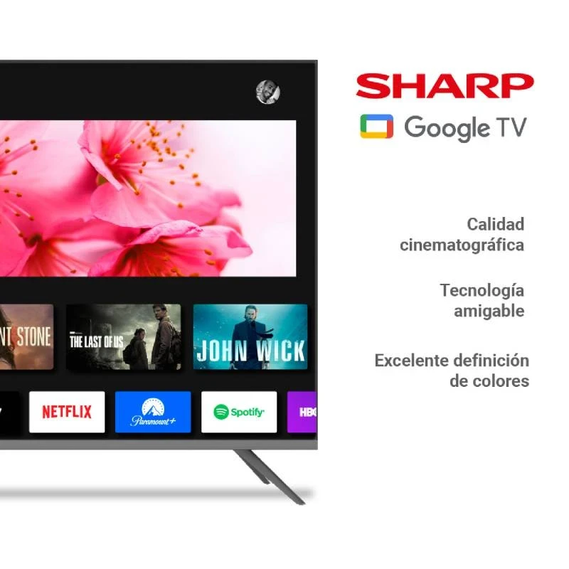 Smart tv Sharp 43" Google tv  2