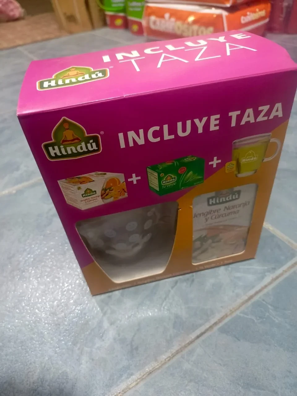 TÉ HINDU + TAZA