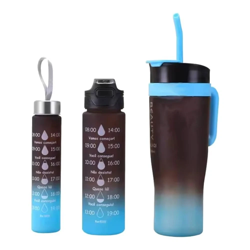 Vaso + 2 Botellas Set1