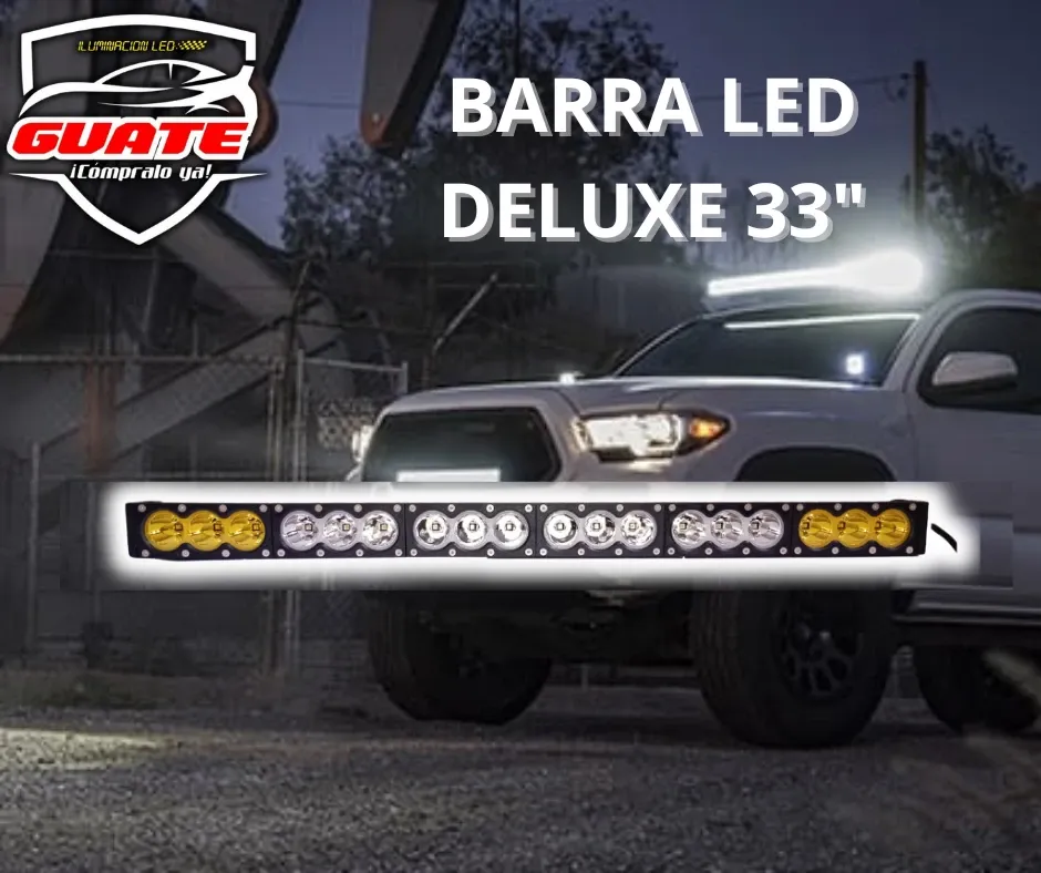 BARRA LED DELUXE 33" BICOLOR 