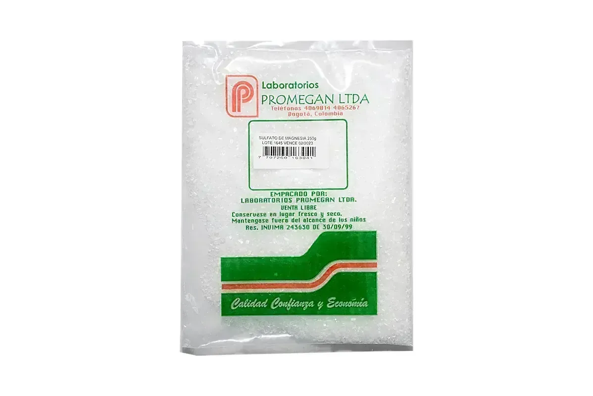 SULFATO DE MAGNESIA 250 GR PROMEGAN