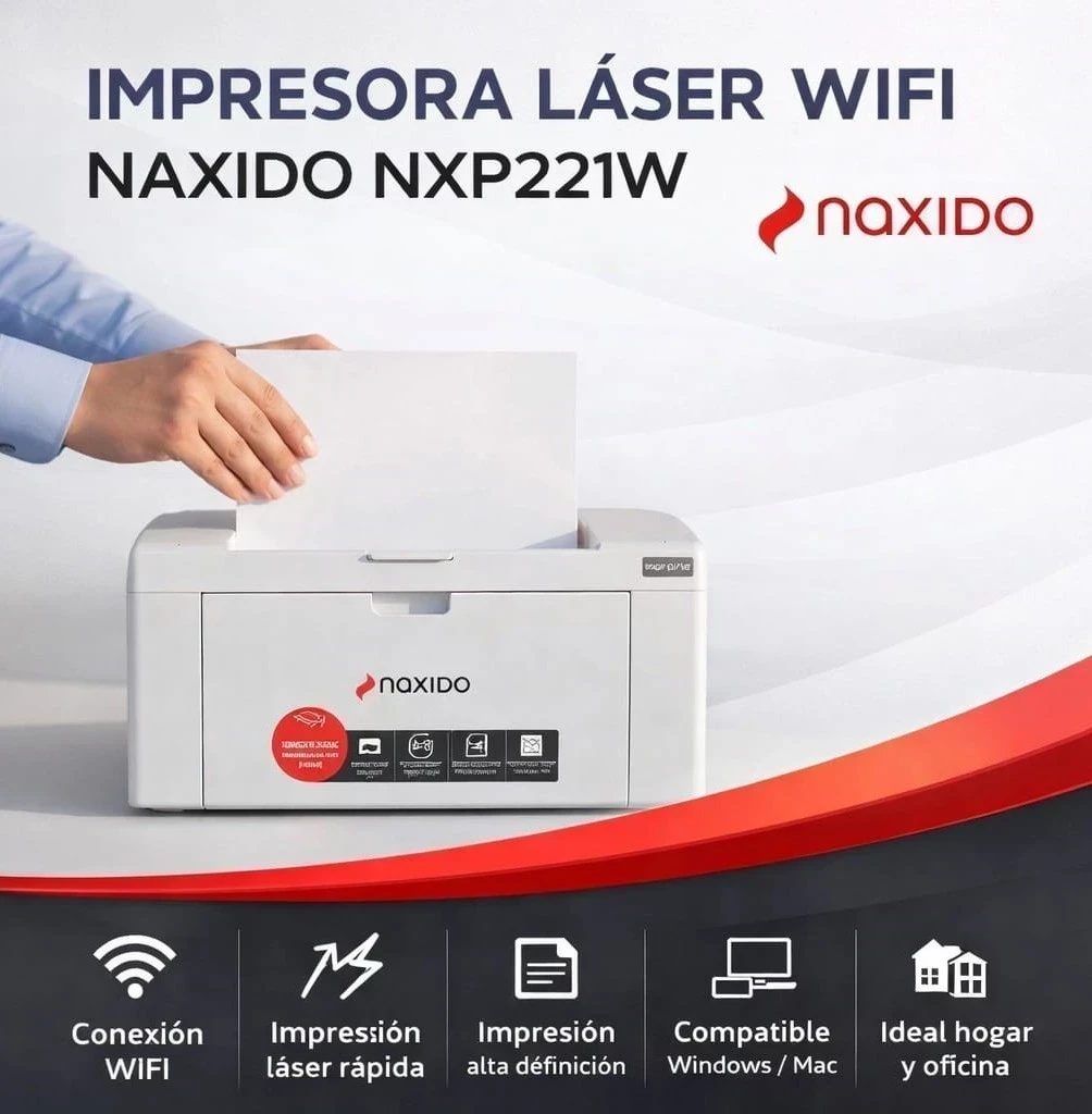 IMPRESORA LASER NAXIDO C/WIFI