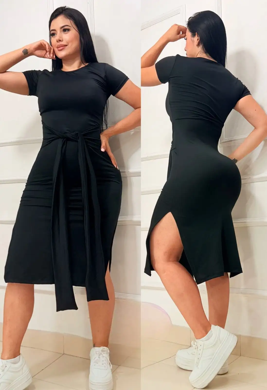 👗Hermoso vestido casual 😍🥰 4