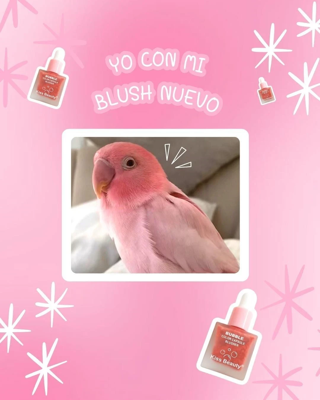 🌸  Blush Tipo Sérum Bubble — Mejillas rosaditas al instante 🌸 3