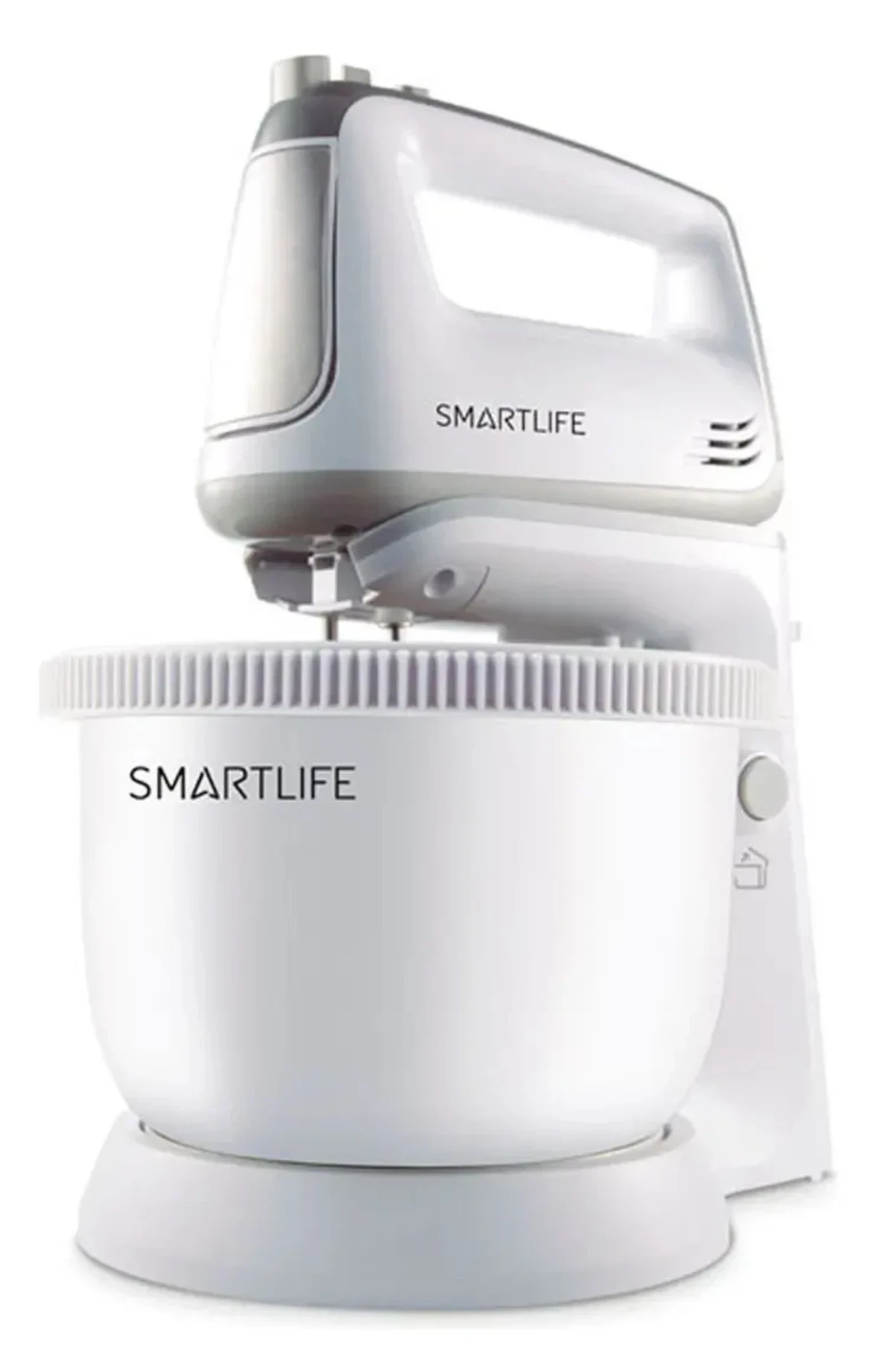 SI-hm5035pn Batidora Pedestal Smartlife SI-hm5035pn 300w 5 Velocidades Color Blanco Frecuencia 50 Hz x 60 Hz 2