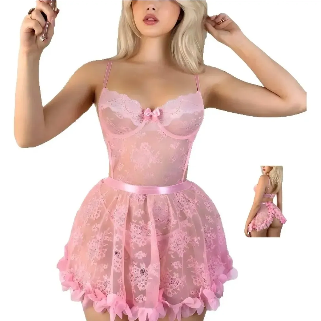 vestido encaje