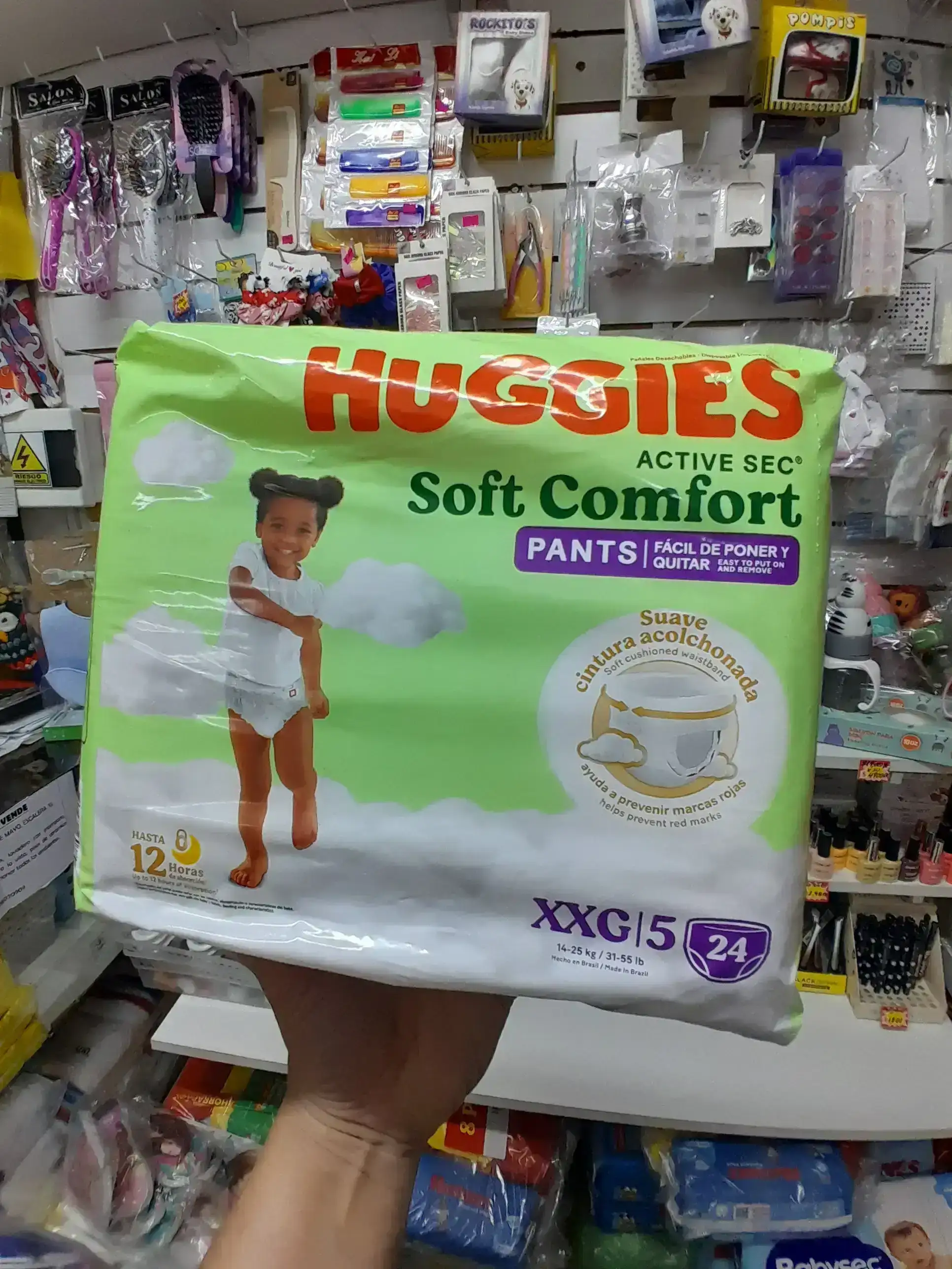 Huggies Pant Xxg. x 24U soft confort  2