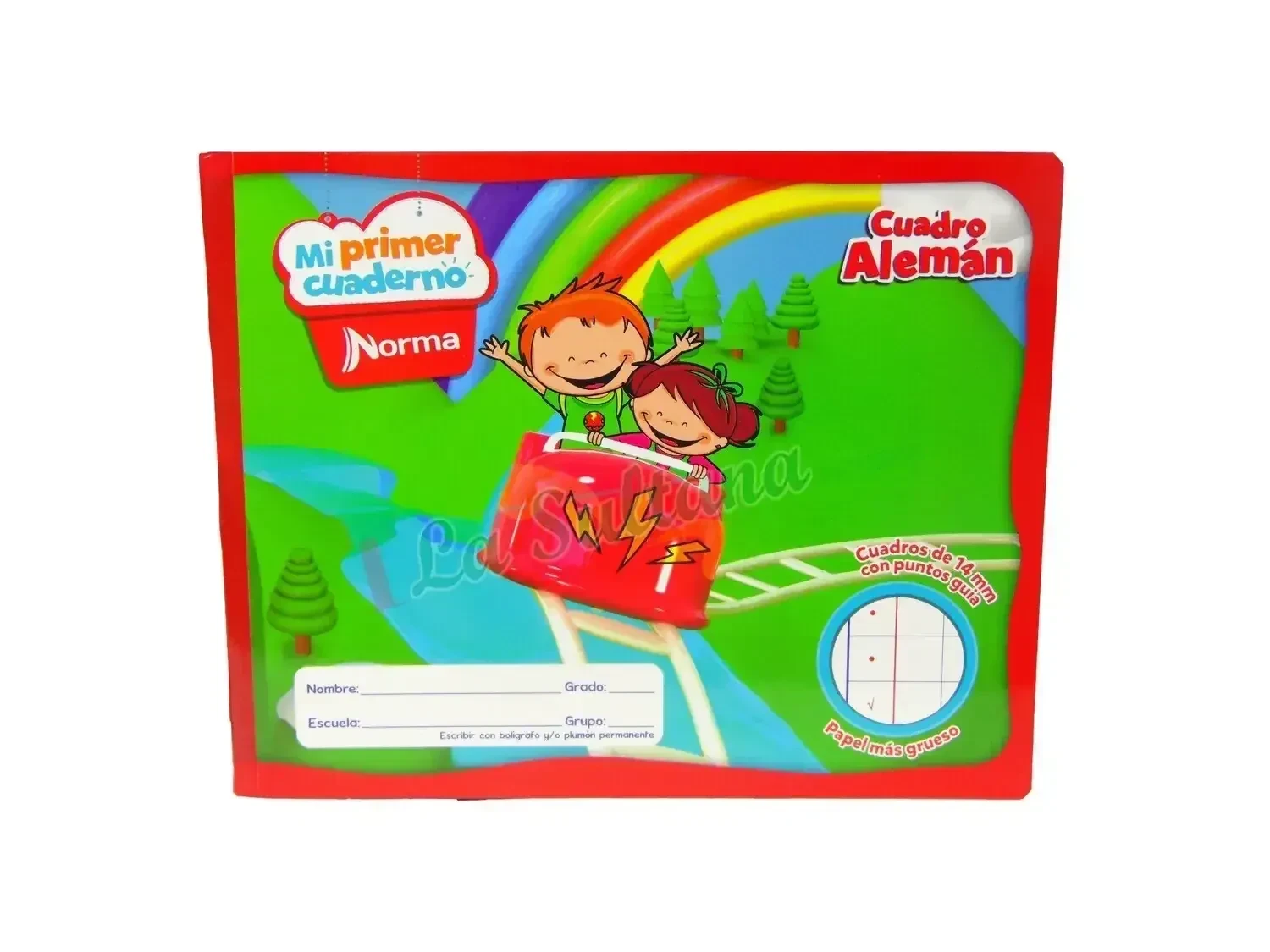Cuadeno,mi primer cuaderno cuadro aleman 72 h 2