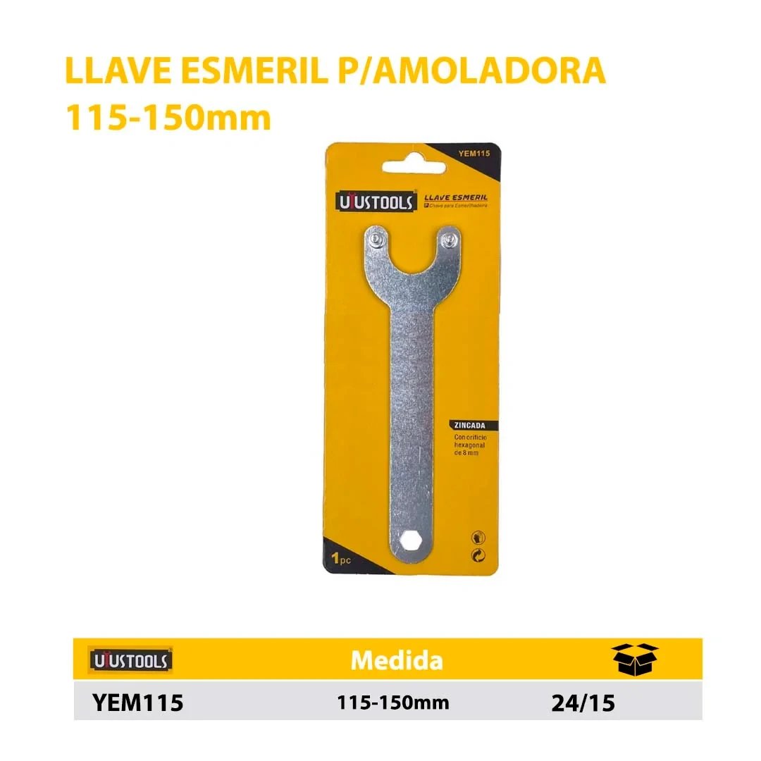 LLAVE ESMERIL P/AMOLADORA 115-150mm