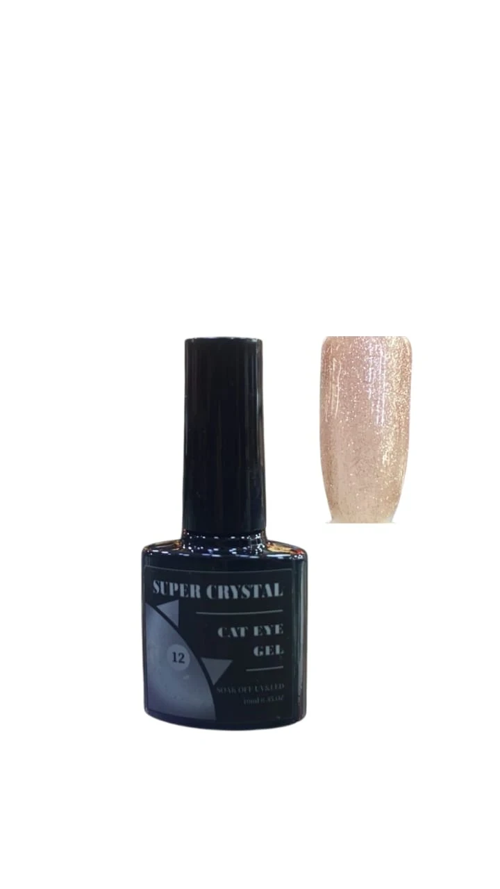 super cristal esmalte ojo de gato numero 12