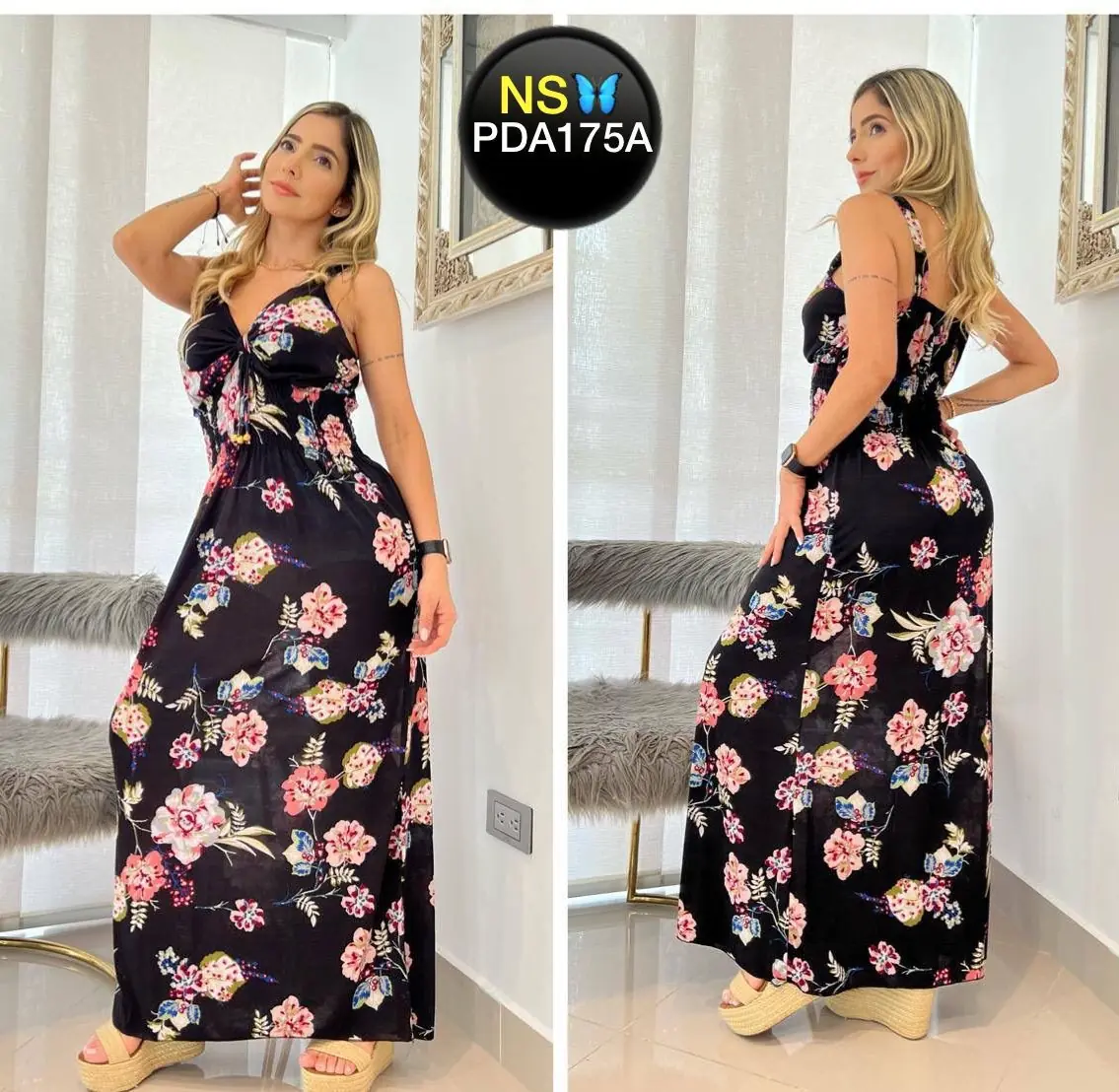 VESTIDO DAMA TALLA ÚNICA L  3