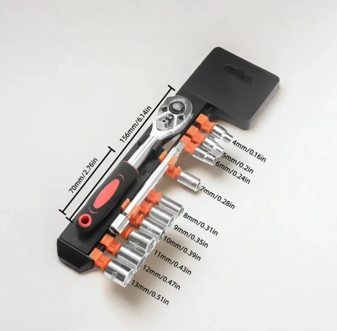 Set Dados 12 Pieza Chicharra 1/2 Cromo Vanadio 2