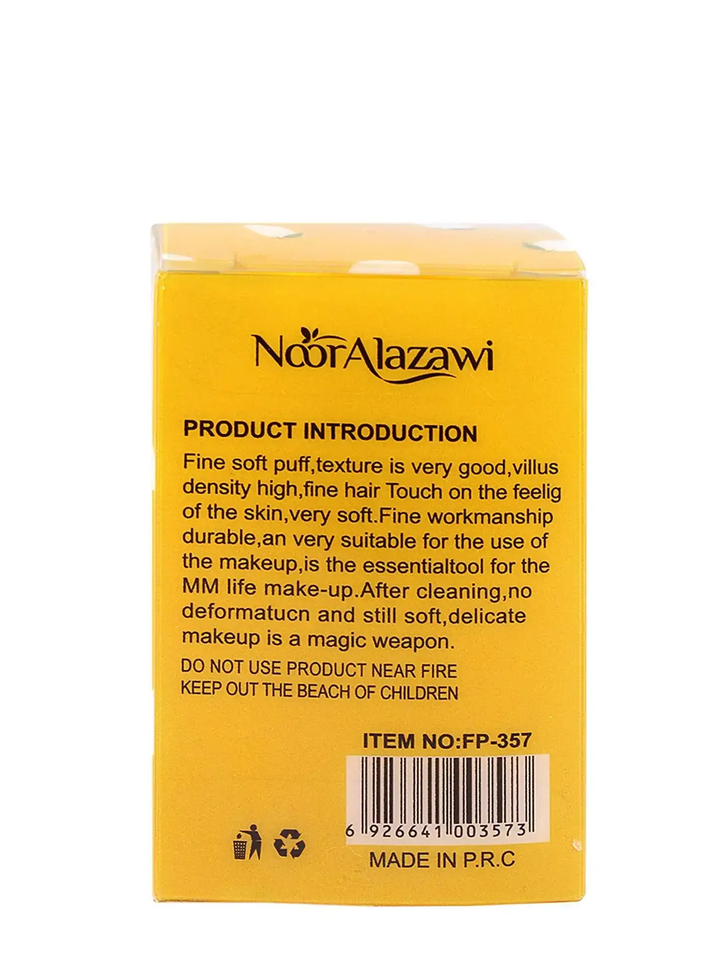 Esponja de Maquillaje Fruta Mango Unidad 2