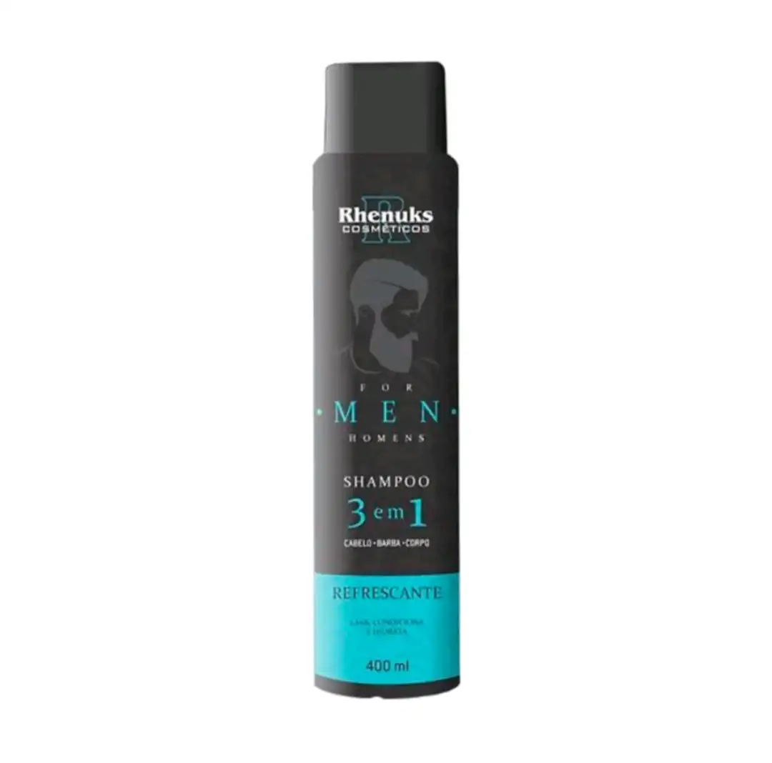 Shampoo For Men 3 em 1 Rhenuks 