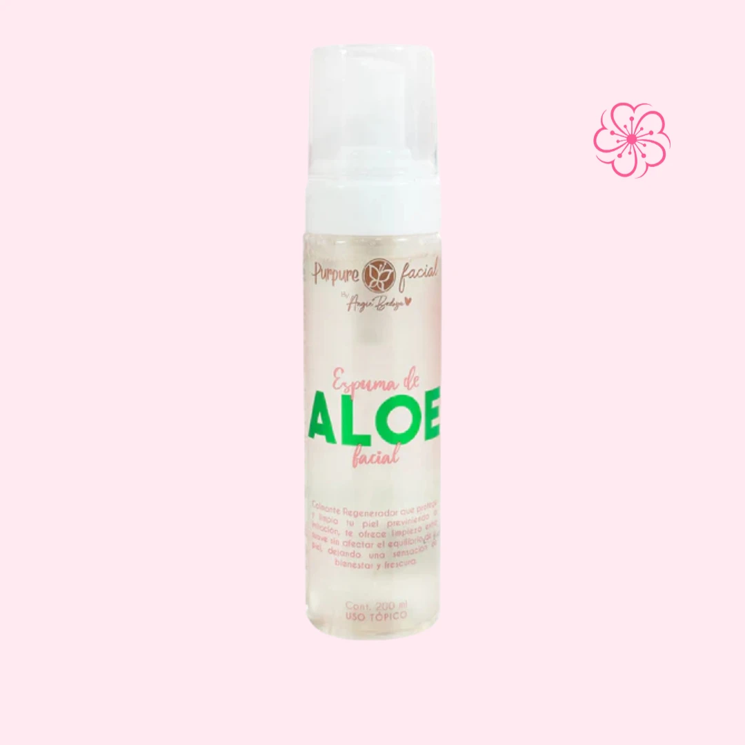 Espuma Facial Aloe Purpure