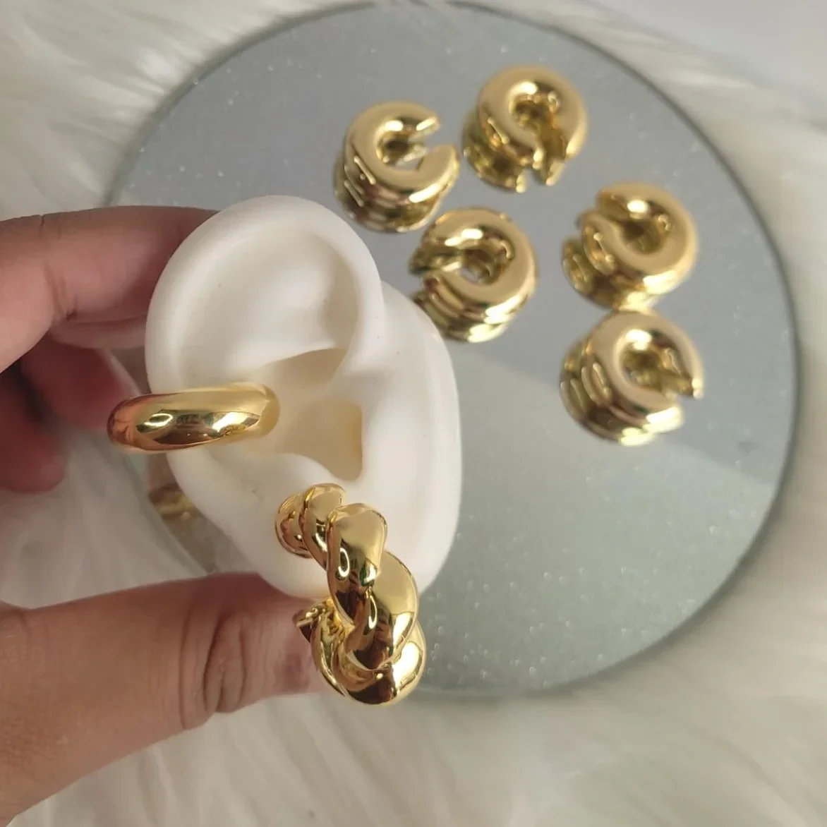 EARCUFF CHUNKY-SITO LISO