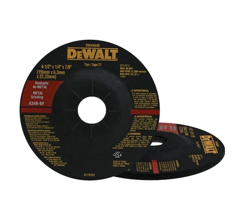 DISCO DESBASTE 4½ DEWALT