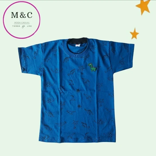 Playera Dino Talla 8 3