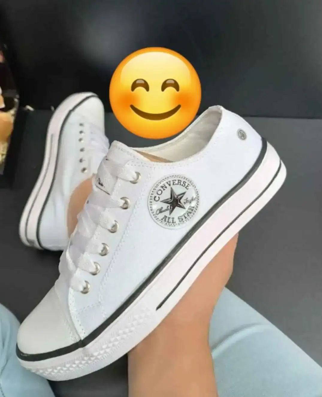 Converse filo verde