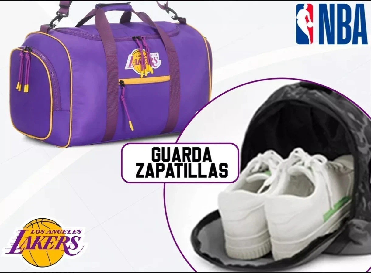Bolso NBA LAKERS VIOLETA  2