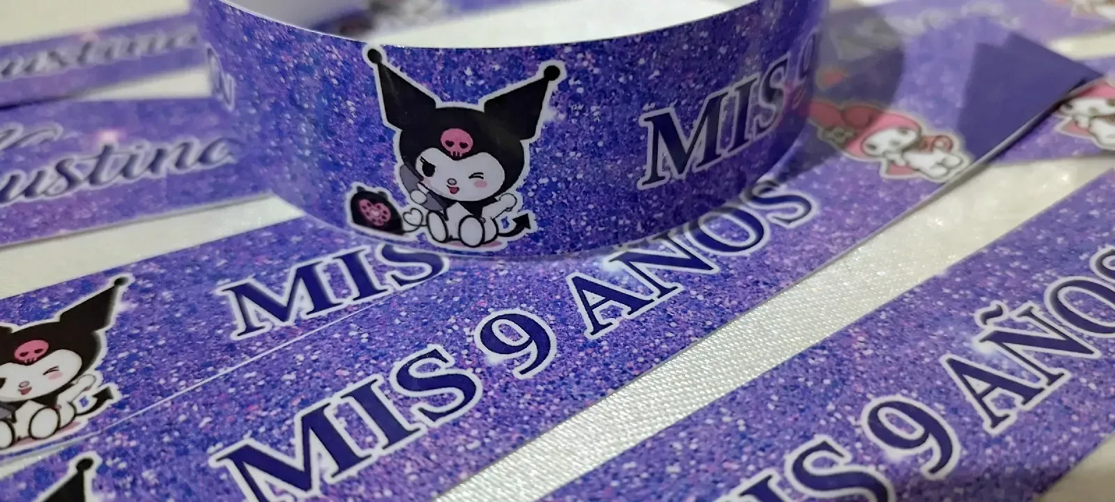 Pulseras de papel pack por 100 unidades  4